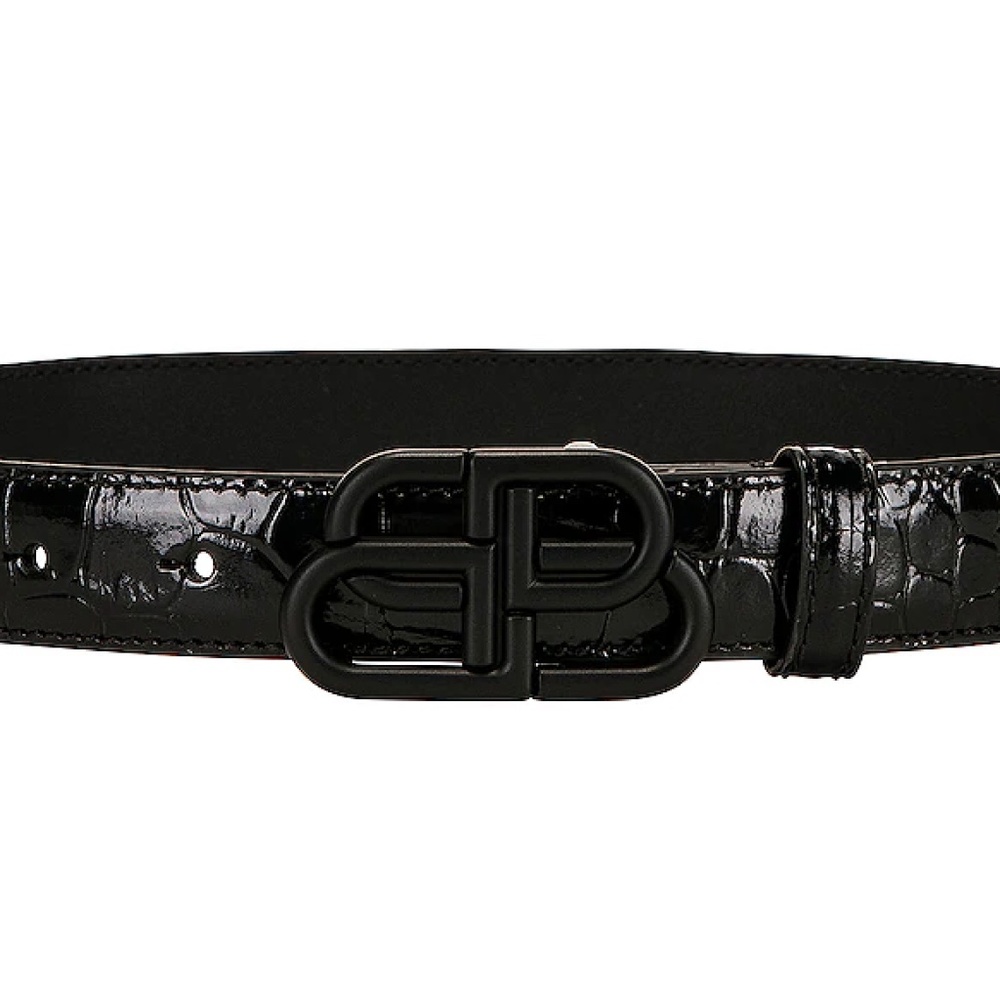 Balenciaga Belt Black BB
